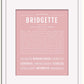 Frame Options | Dusty Rose | White Frame, Matted