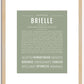 Brielle | Name Art Print