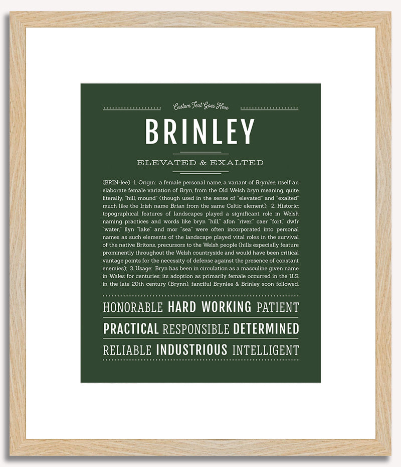 Brinley | Name Art Print