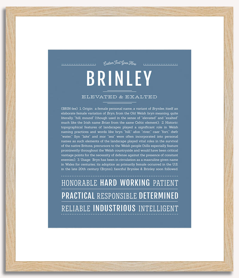 Brinley | Name Art Print