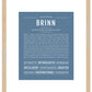 Brinn | Name Art Print