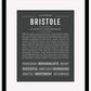 Bristole | Name Art Print