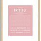 Bristole | Name Art Print