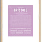 Bristole | Name Art Print