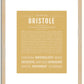 Bristole | Name Art Print