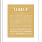 Bristole | Name Art Print