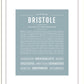 Bristole | Name Art Print