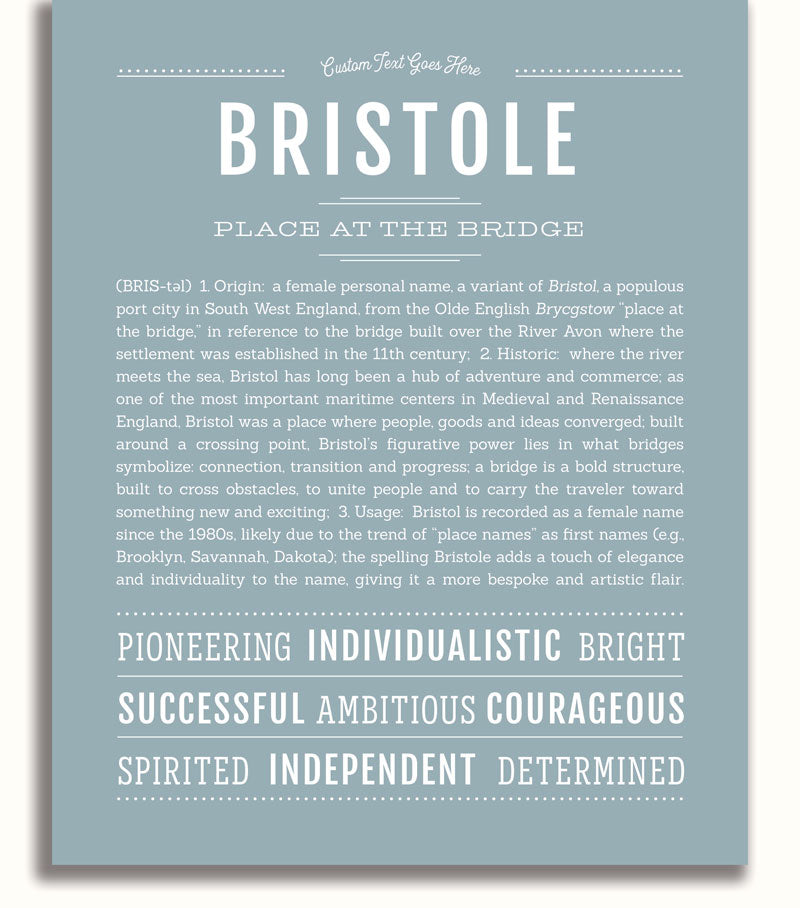 Frame Options | Powder Blue | White Frame, Matted