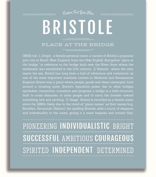 Frame Options | Powder Blue | White Frame, Matted