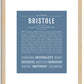 Bristole | Name Art Print