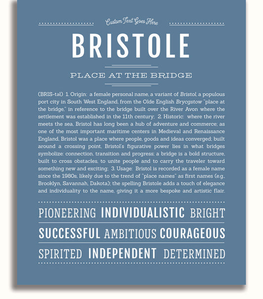 Frame Options | Steele Blue | White Frame, Matted