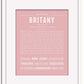 Frame Options | Dusty Rose | White Frame, Matted