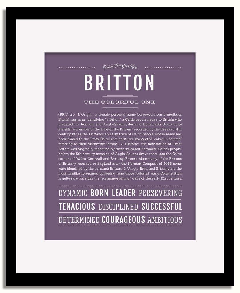 Frame Options | Terra Cotta | Black Frame, Matted