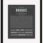 Frame Options | Charcoal Gray | Black Frame, Matted