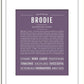 Frame Options | Deep Purple | White Frame, Matted