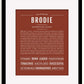 Frame Options | Bordeaux | Black Frame, Matted