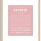 Bronwen | Name Art Print