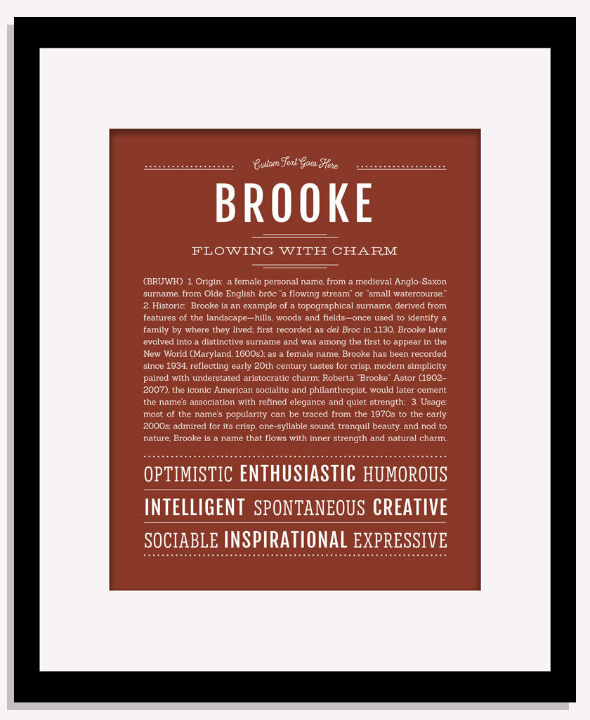 Frame Options | Bordeaux | Maple Frame, Matted