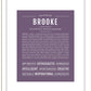 Frame Options | Deep Purple | Black Frame, Matted