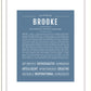 Frame Options | Steele Blue | Black Frame, Matted