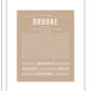 Frame Options | Tan | Black Frame, Matted