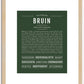 Bruin | Name Art Print