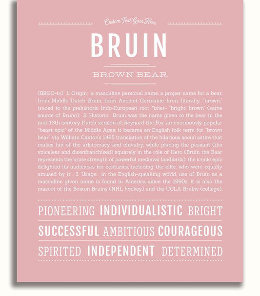 Frame Options | Dusty Rose | No Frame