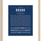 Bruno | Name Art Print