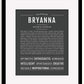 Frame Options | Charcoal Gray | Black Frame, Matted