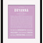 Frame Options | Lilac | Black Frame, Matted