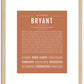 Bryant | Name Art Print