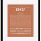 Frame Options | Terra Cotta | Black Frame, Matted