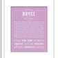 Frame Options | Lilac | White Frame, Matted