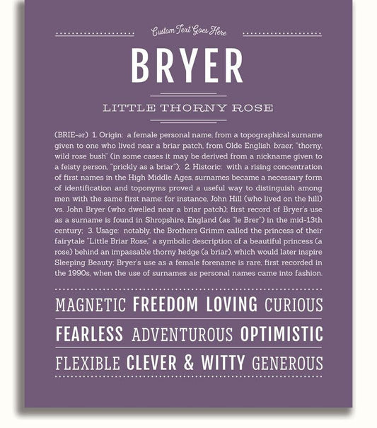 Frame Options | Deep Purple | No Frame