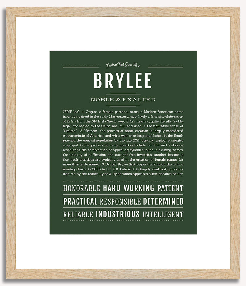 Brylee | Name Art Print