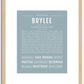 Brylee | Name Art Print