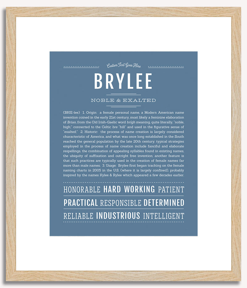 Brylee | Name Art Print