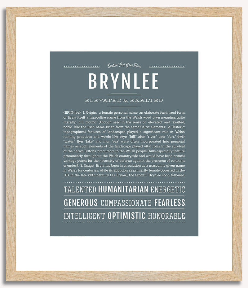 Brynlee | Name Art Print