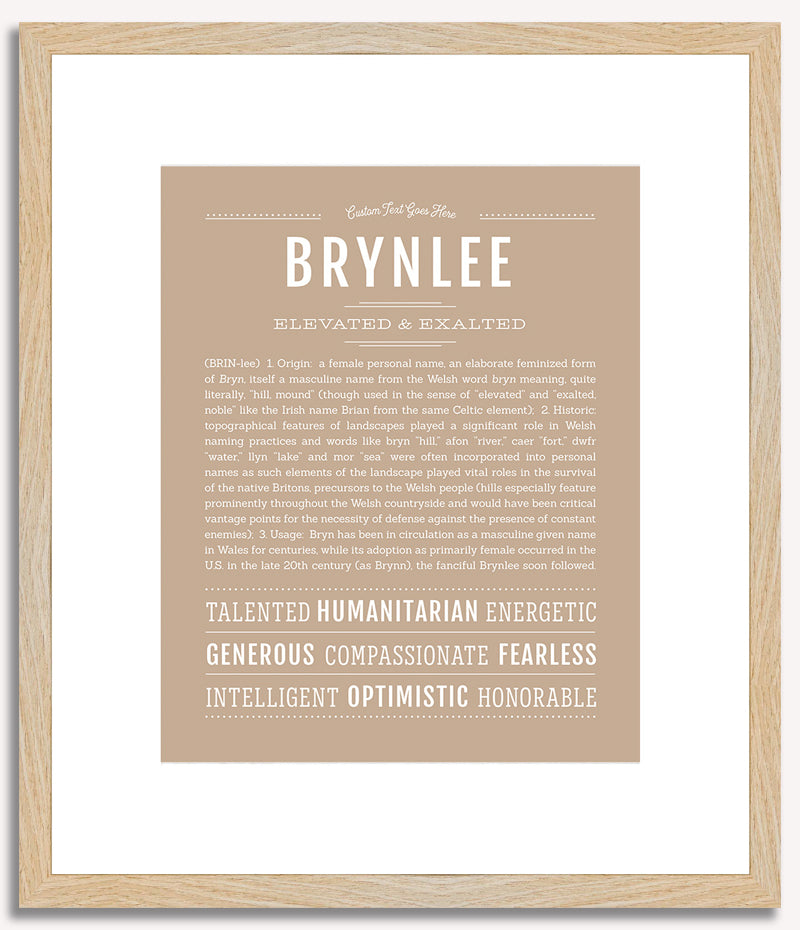 Brynlee | Name Art Print