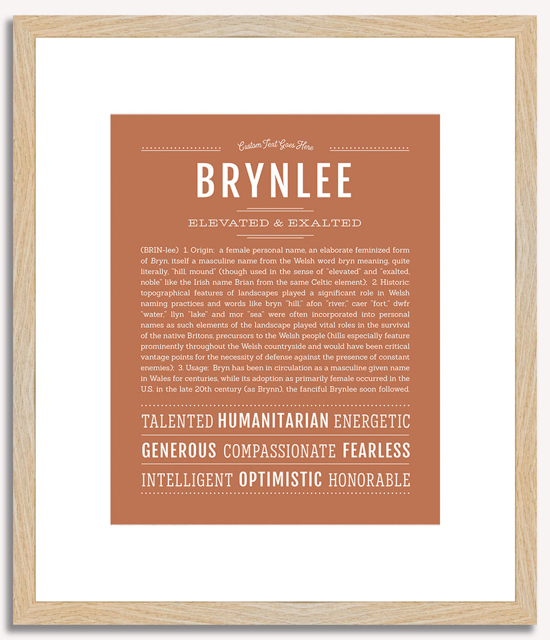 Brynlee | Name Art Print