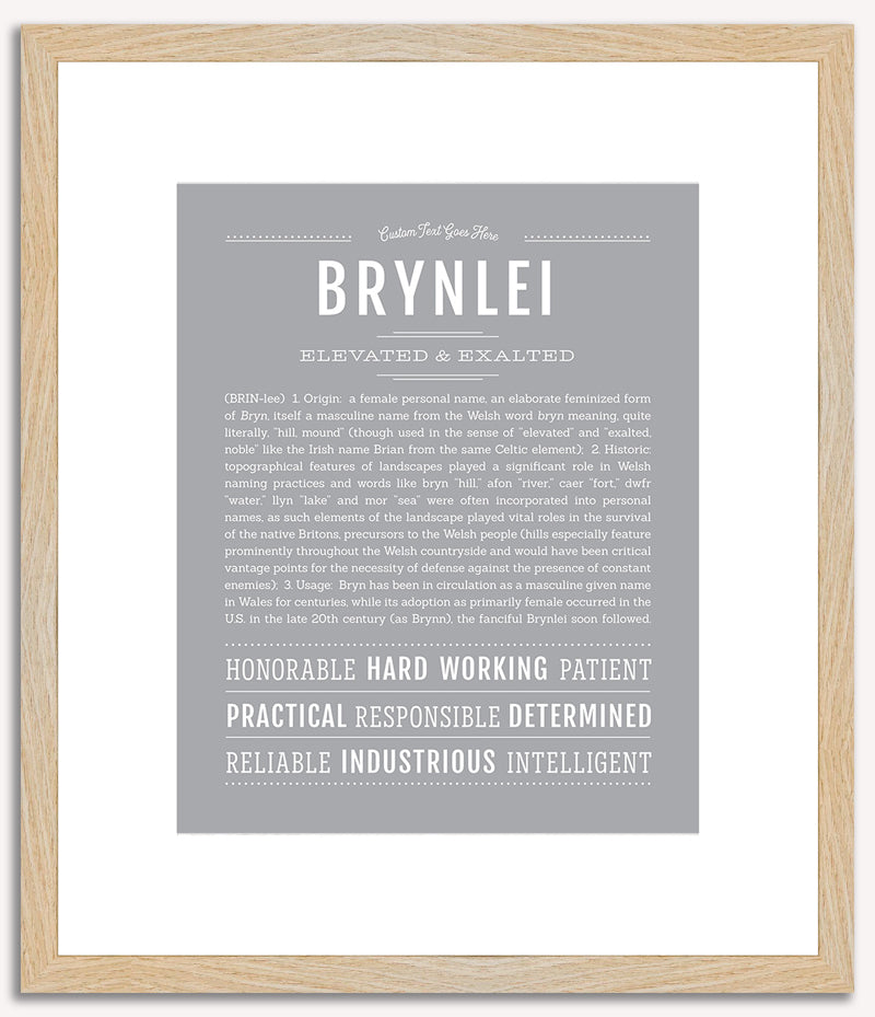 Brynlei | Name Art Print