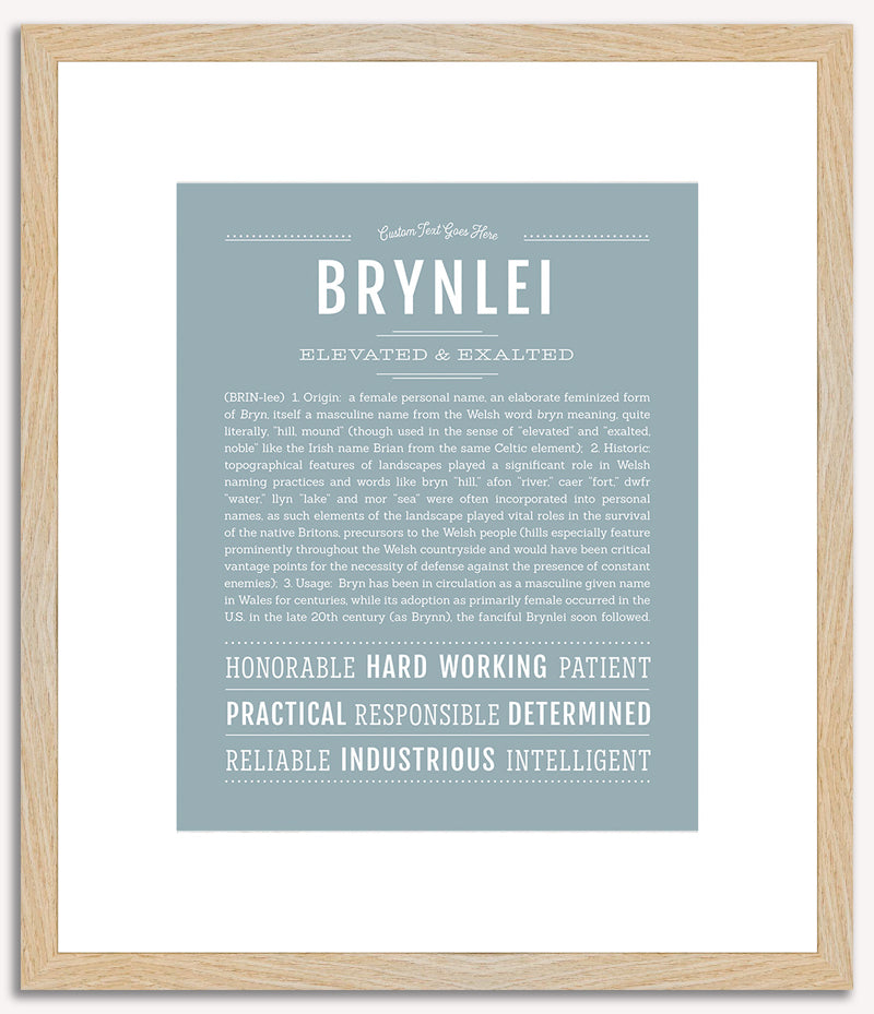 Brynlei | Name Art Print