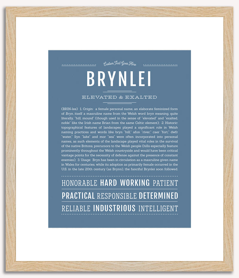 Brynlei | Name Art Print