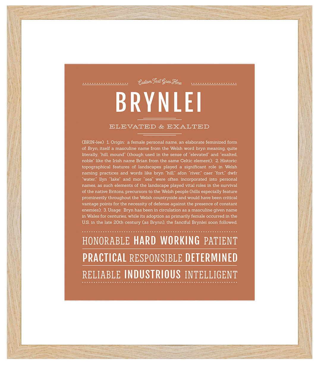 Brynlei | Name Art Print