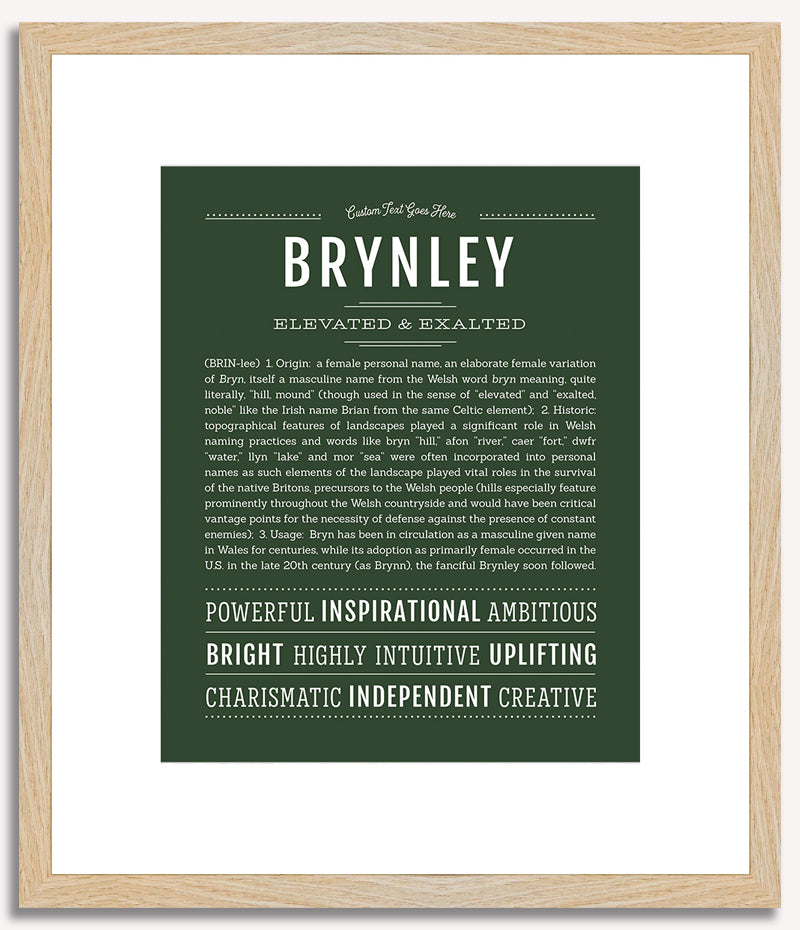 Brynley | Name Art Print