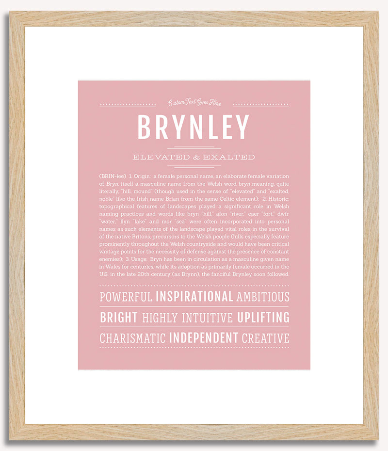 Brynley | Name Art Print