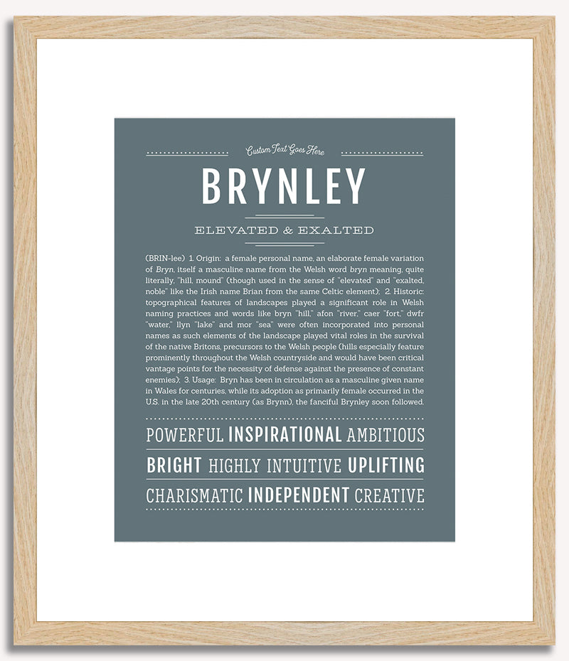 Brynley | Name Art Print