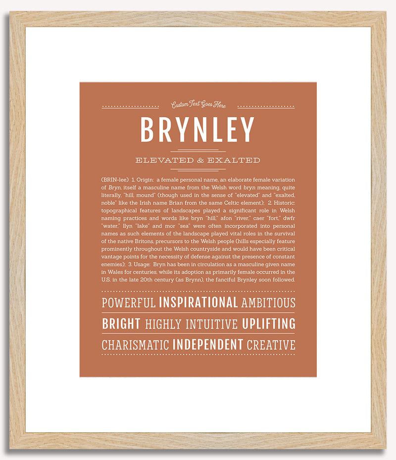 Brynley | Name Art Print