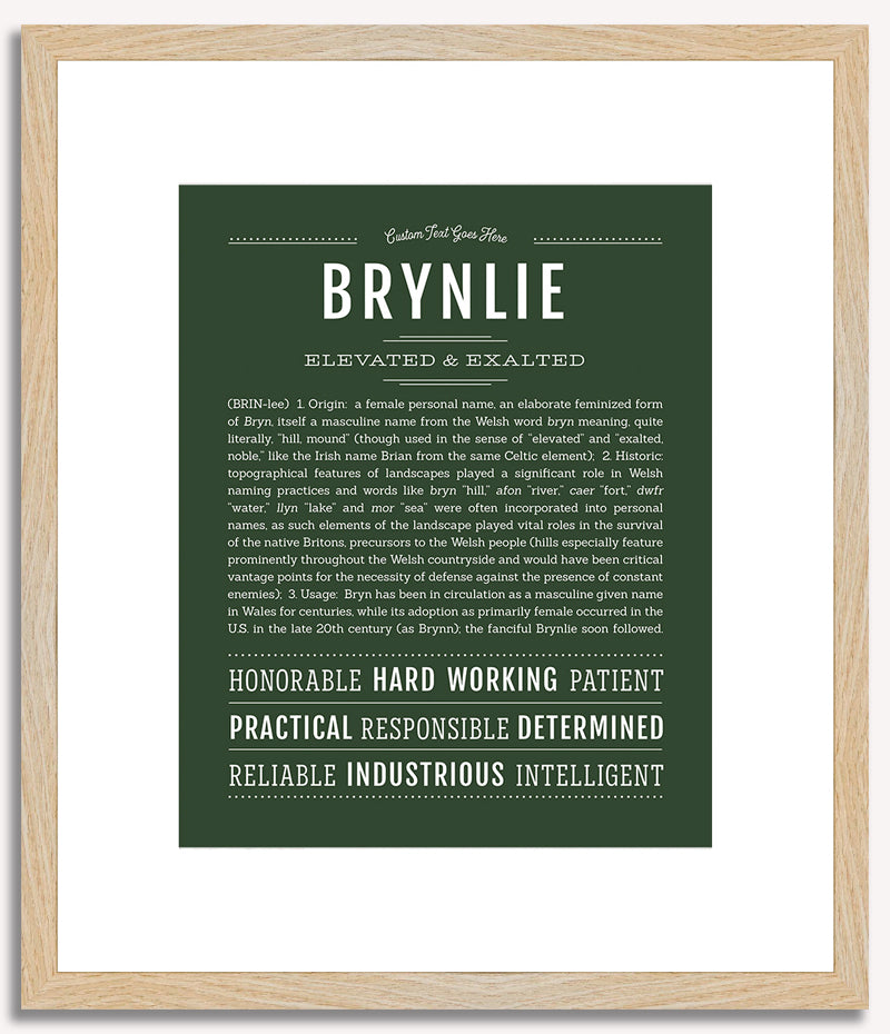 Brynlie | Name Art Print