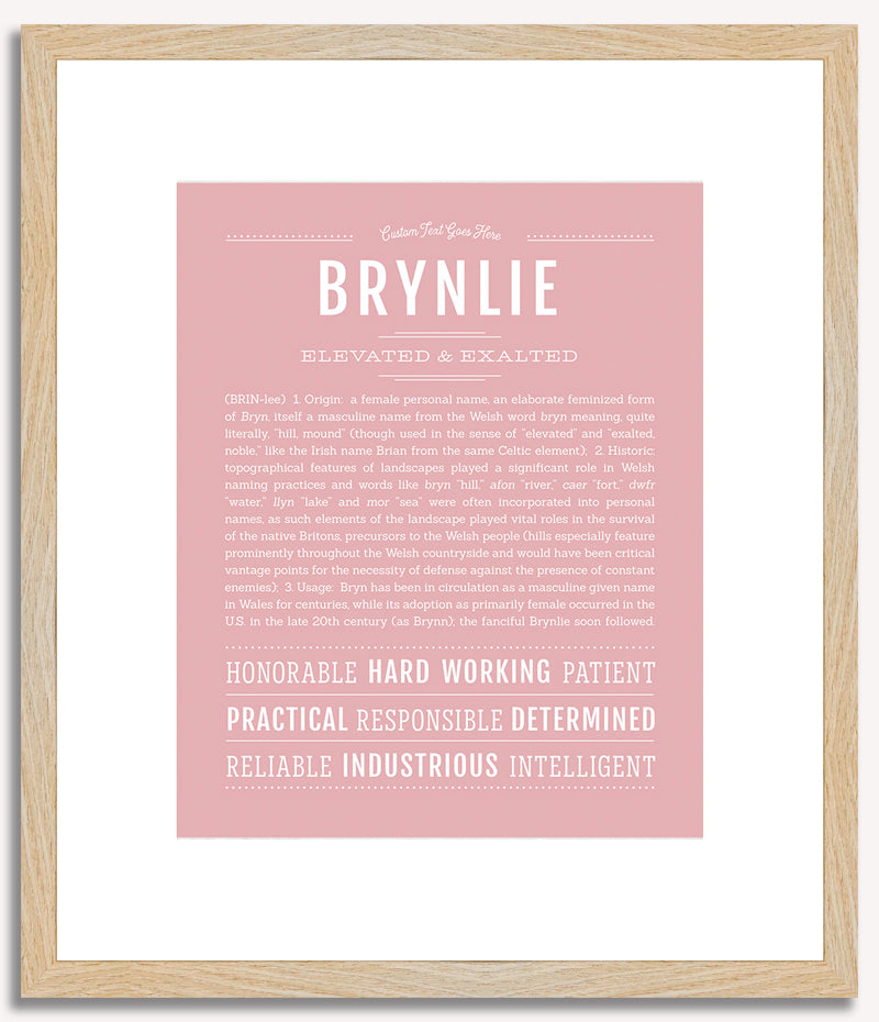 Brynlie | Name Art Print